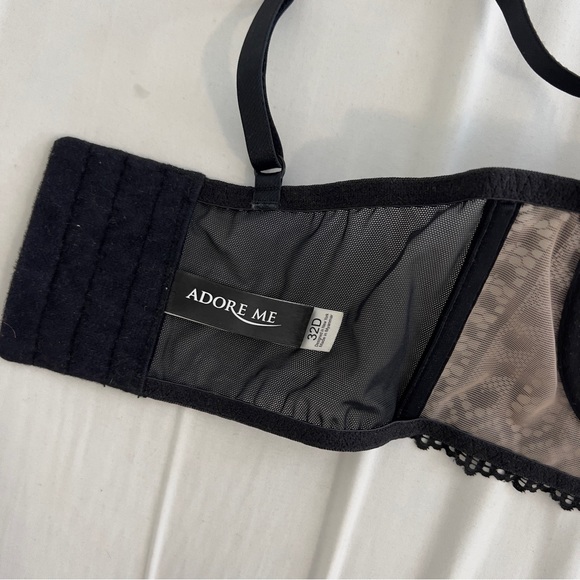 Adore Me Black Lace Nymphadora Contour | 32D - Picture 4 of 5